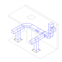 Ejemplo del curso Revit BIM (Arquitectura, MEP, Structure Coordinación)