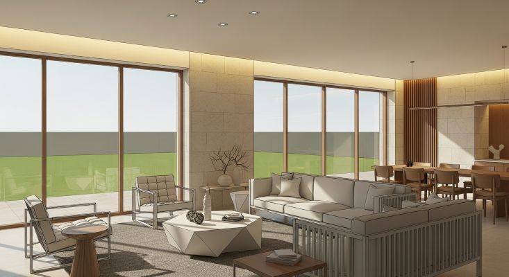 Ejemplo del curso SketchUp + V-Ray